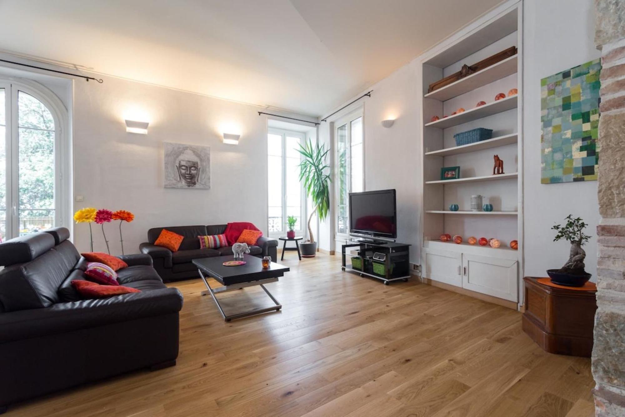 Etats Unis 892 - Spacious Flat On Sea Front Wac ニース エクステリア 写真